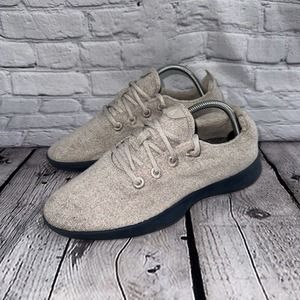 Allbirds Wool Runners Men's Running Shoes Size 9 Wool Tan Gray Sole